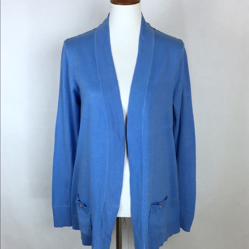 Dana Buchman Open Front Cardigan Sz Medium EUC